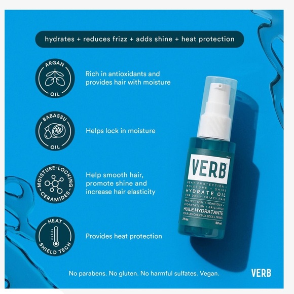 Verb Hydrate Oil - great for styling! NWT - Picture 2 of 5